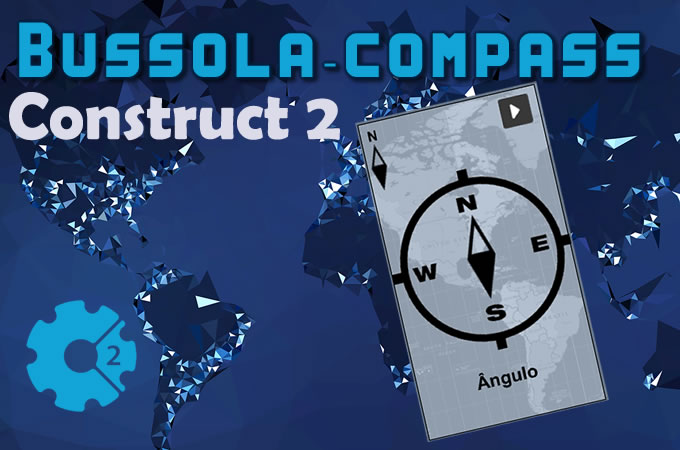 como criar uma bússola em construct 2 - compass