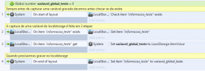 script modelo localstorage